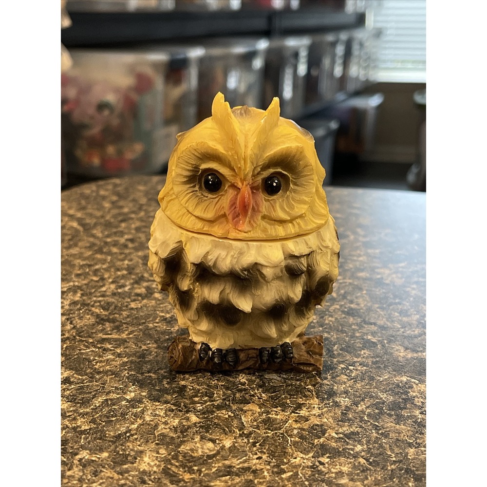 MONTEFIORI COLLECTION Italy Design‎ Owl Figurine Box 3.5" #002